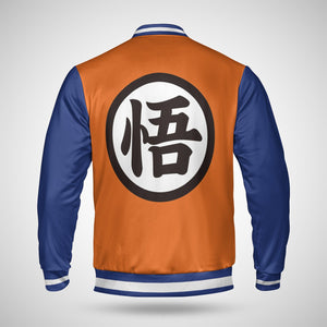 Kanji Go Baseball Varsity Jacket