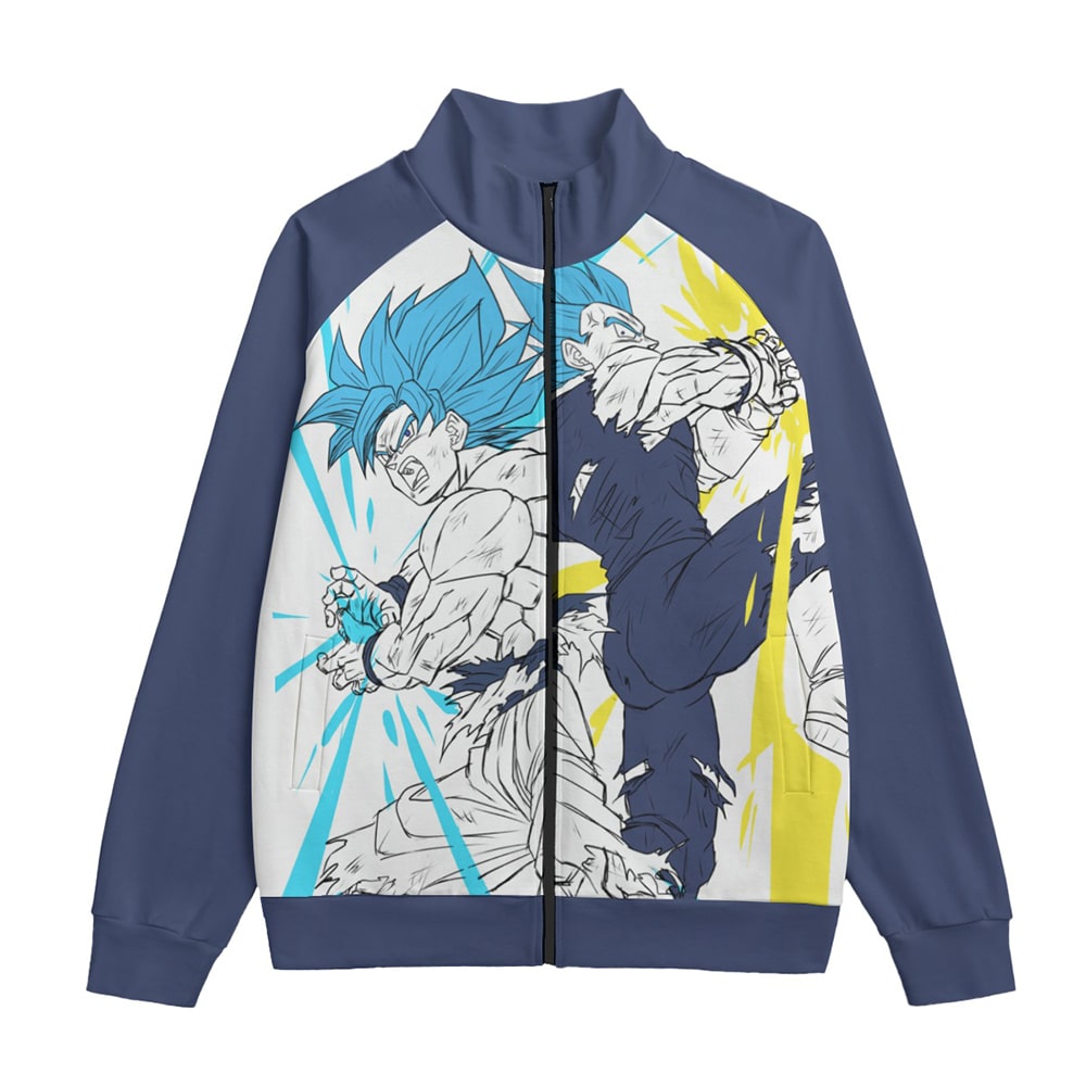 Goku Vegeta Dragon Ball Collar Up Jacket