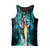 Goku Vegeta SSJ Level Embossed Sketch Dragon Ball Tank Top