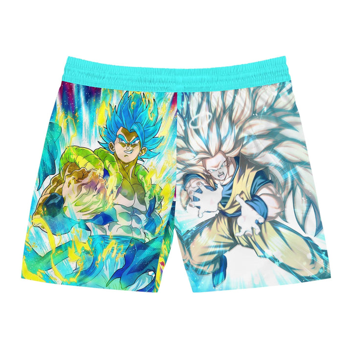 Goku Vegeta Premium Saiyan Brushed Dragon Ball Shorts