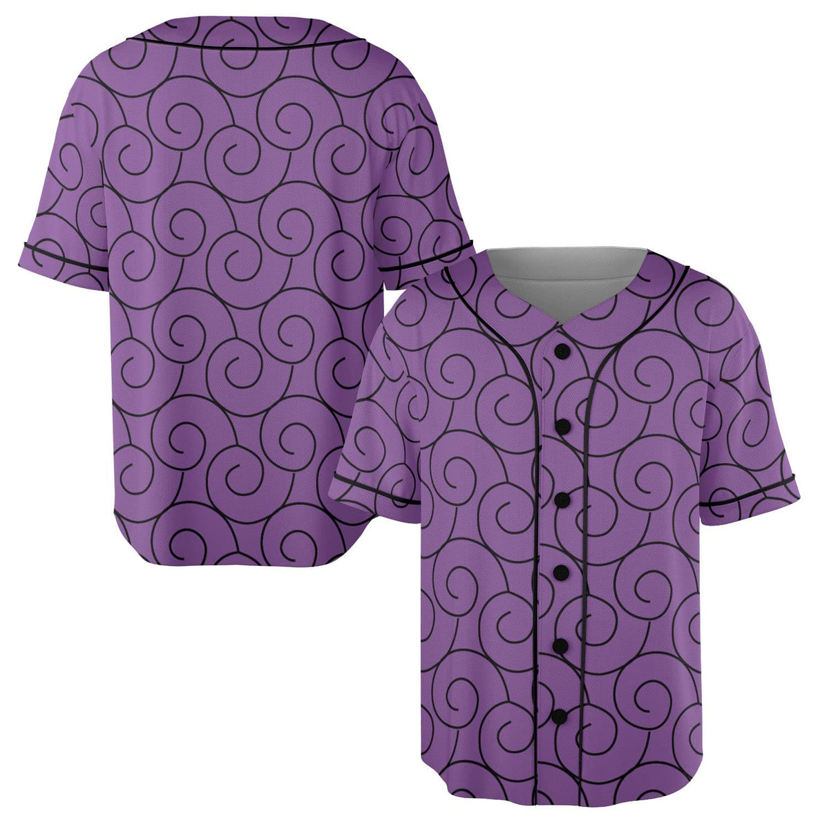 Gumu Gomu Devil Fruit Pattern Baseball Jersey