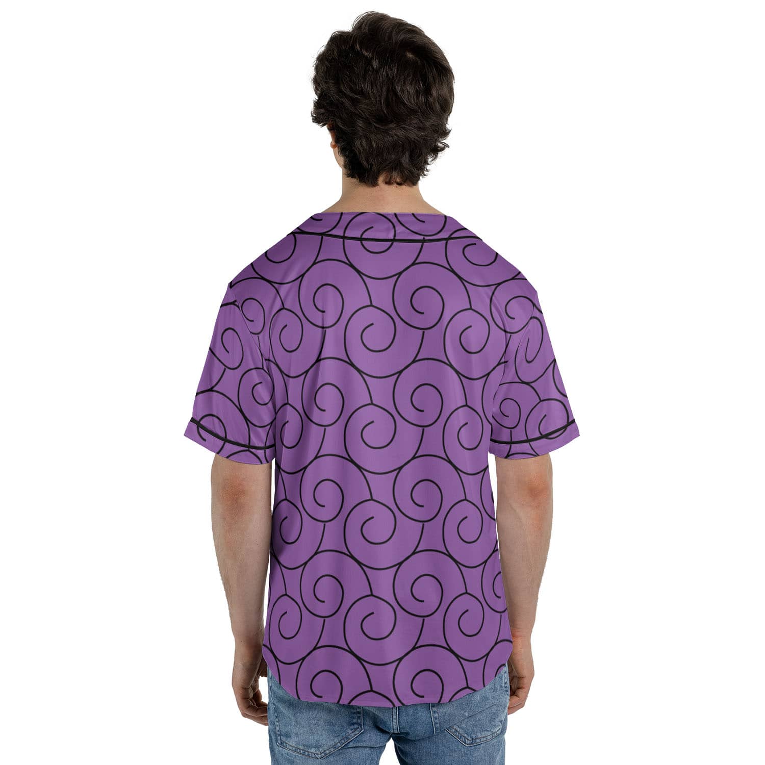 Gumu Gomu Devil Fruit Pattern Baseball Jersey