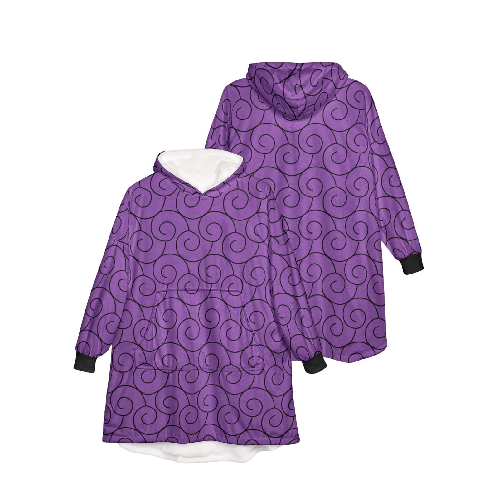 Gomu Gomu Pattern OP Oversized Blanket Hoodie