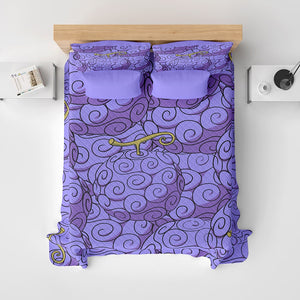 Gomu Gumu All Over OP Pattern Bedspread Quilt Set