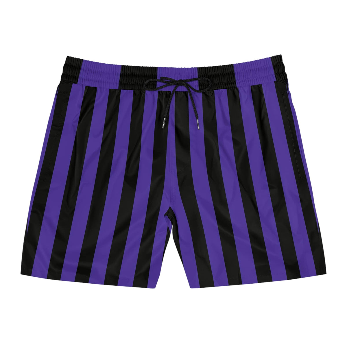 Goth School Stripes Swim Shorts