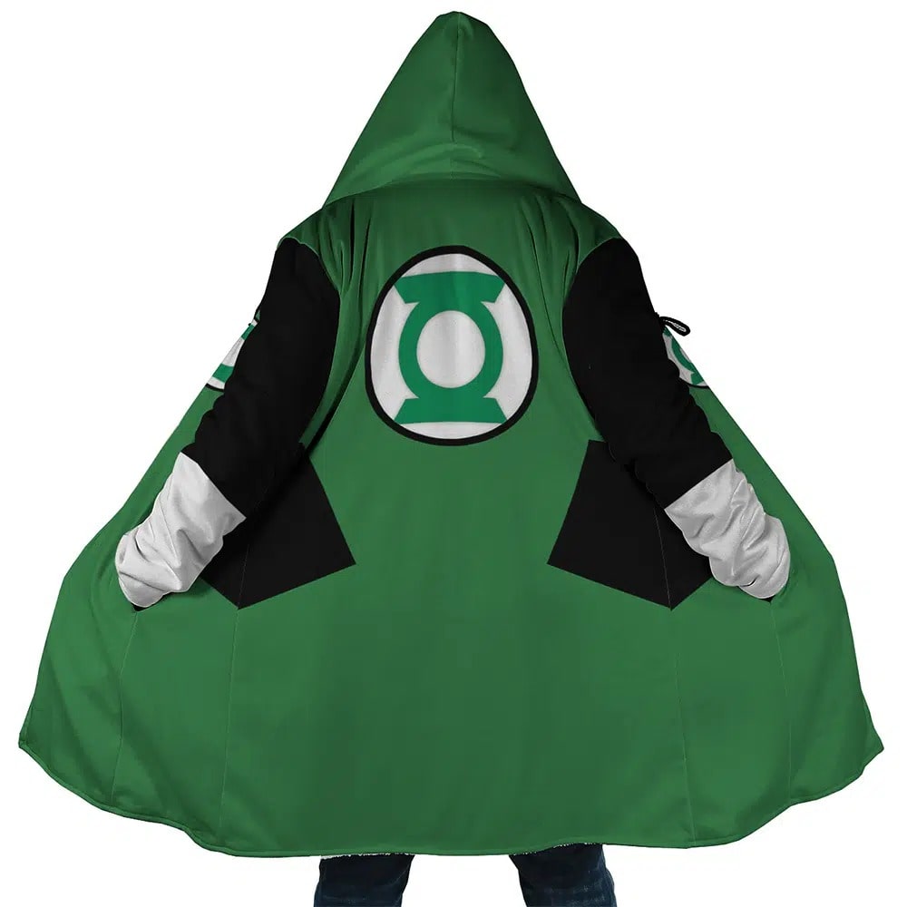 Green Lantern Hooded Cloak Coat