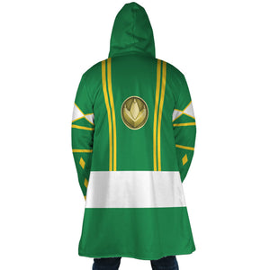 Green Ranger Dream Hooded Cloak Coat