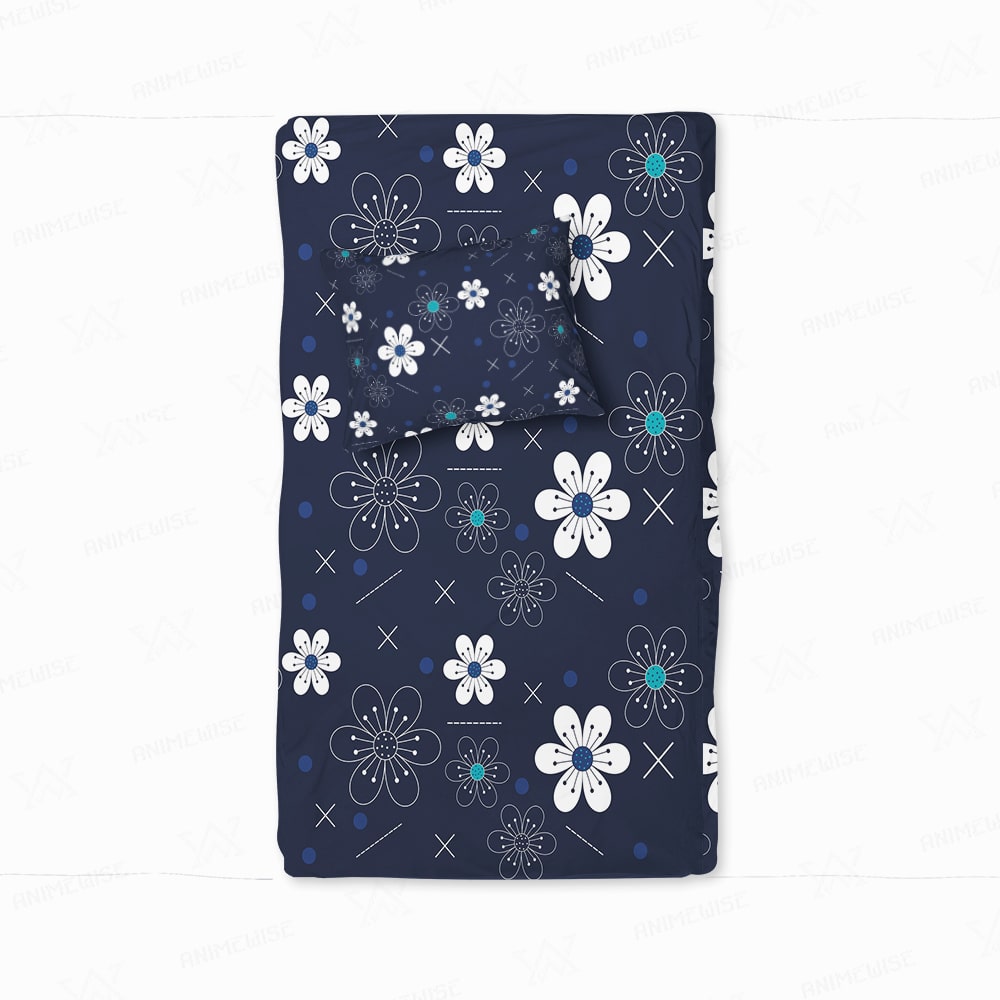 Grunge Floral Dream Space Soft Blend Duvet Cover Bedding