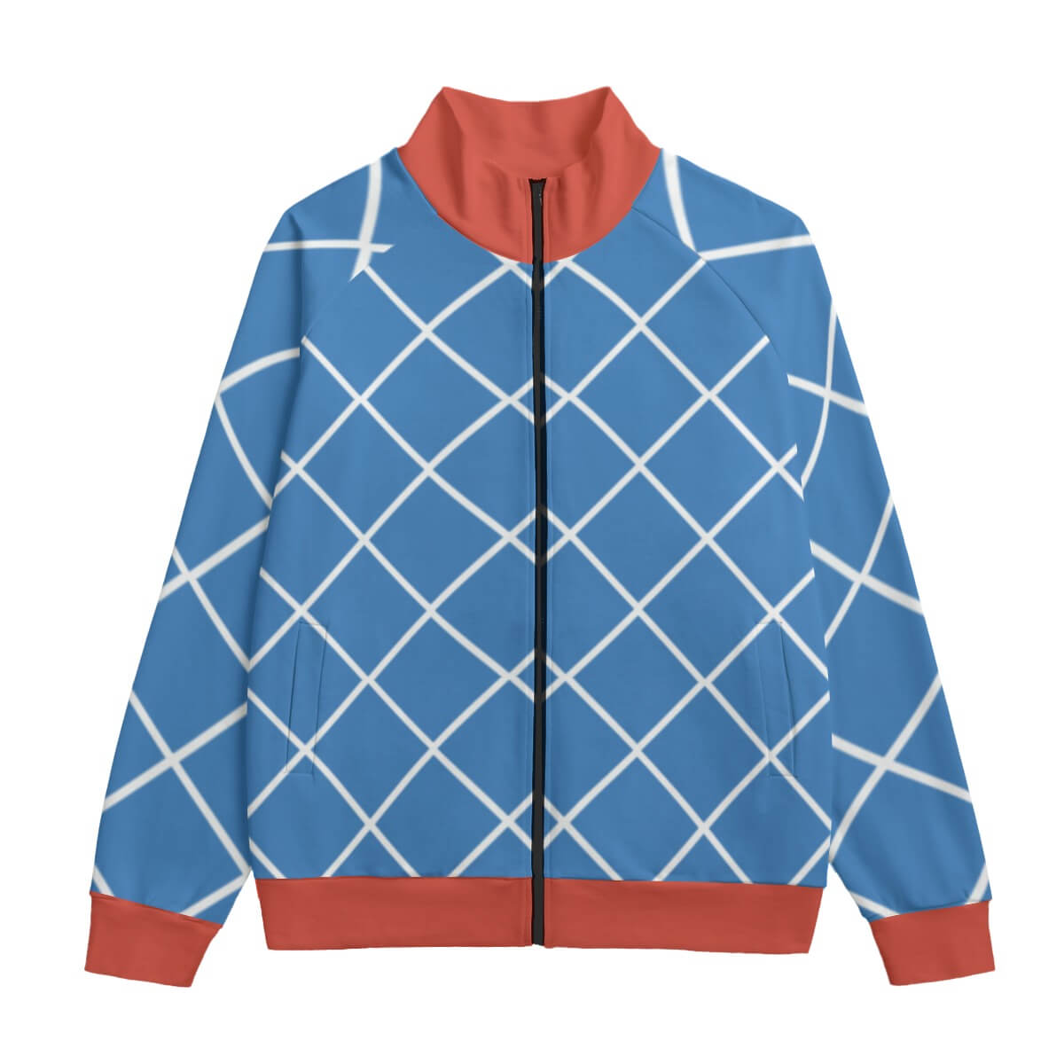 Guido JJBA Pattern Collar Up Jacket