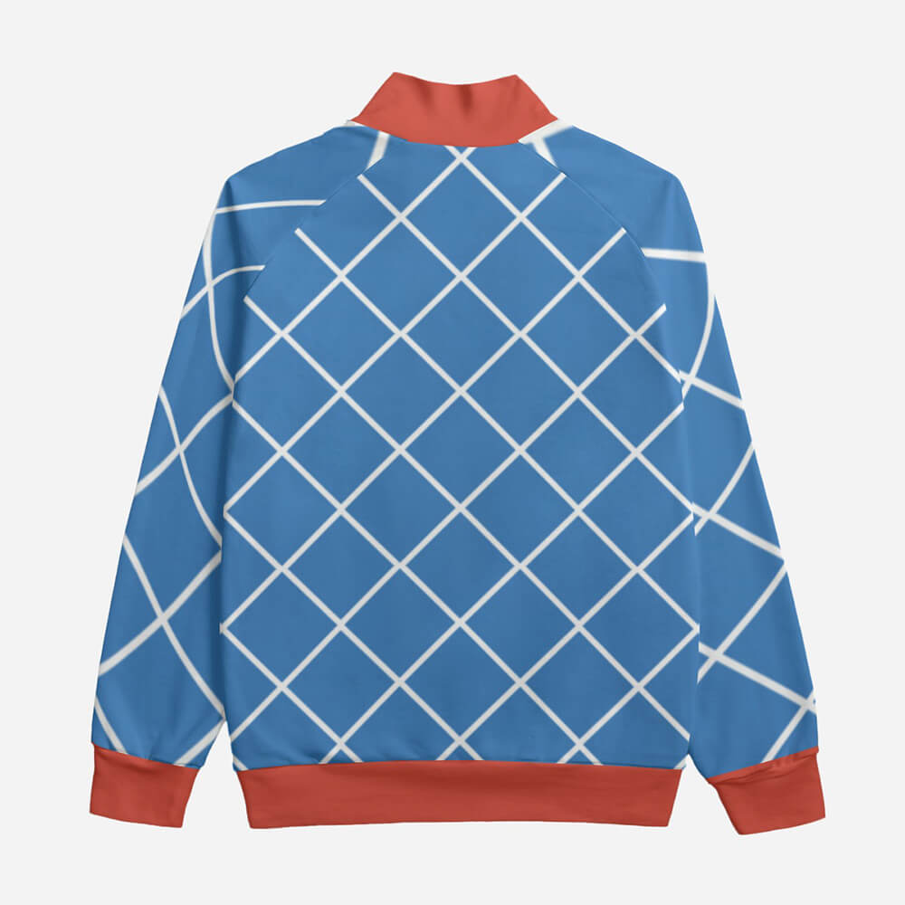 Guido JJBA Pattern Collar Up Jacket