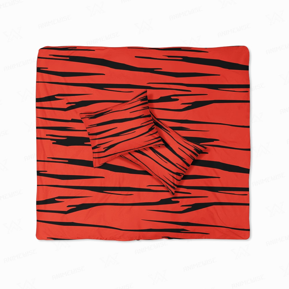 Mista Tiger Skin Pattern Duvet Cover Set Bedding