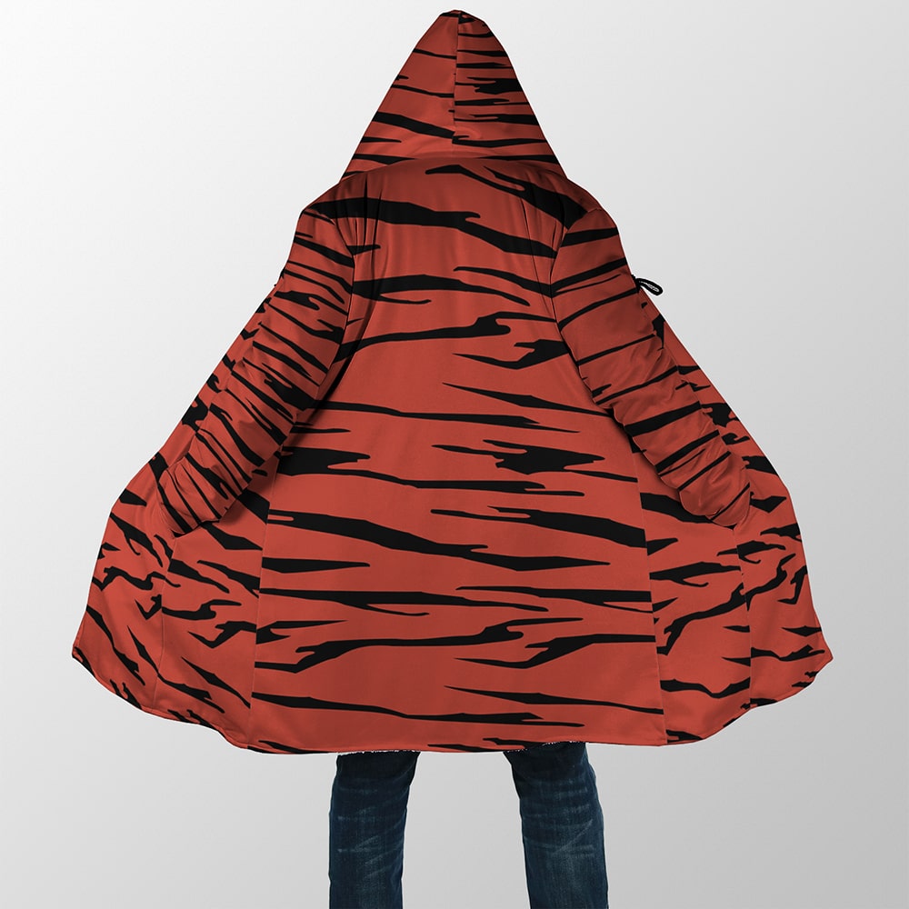 Mista JJBA Pattern Hooded Cloak Coat