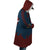 Simon Tengen Toppa Fleece Hooded Cloak Coat