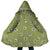 Stone Pillar Gyomei Pattern Hooded Cloak Coat