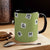 Stone Pillar Kenji Pattern Accent Coffee Mug