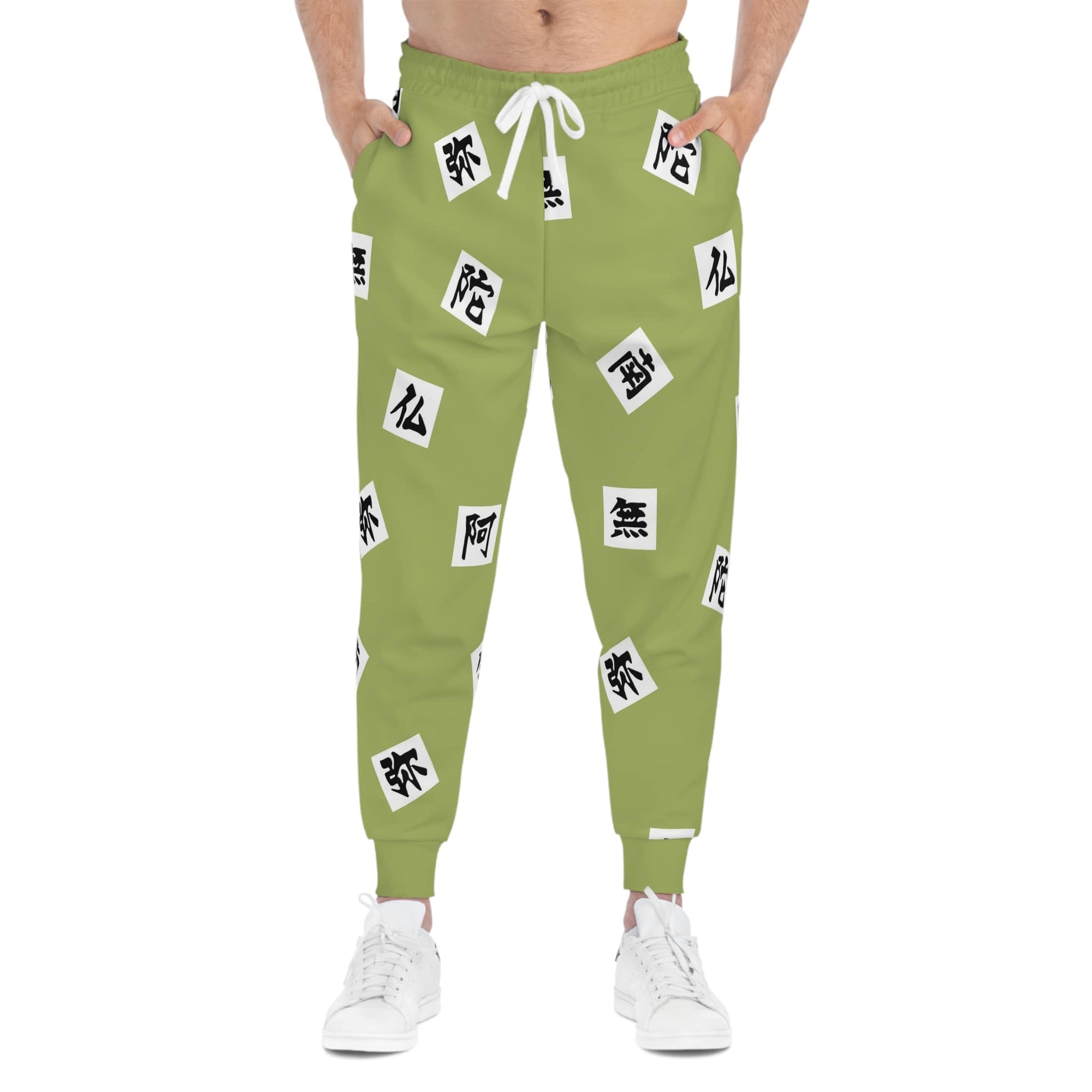 Stone Pillar Kenji Pattern Sweatpants Joggers