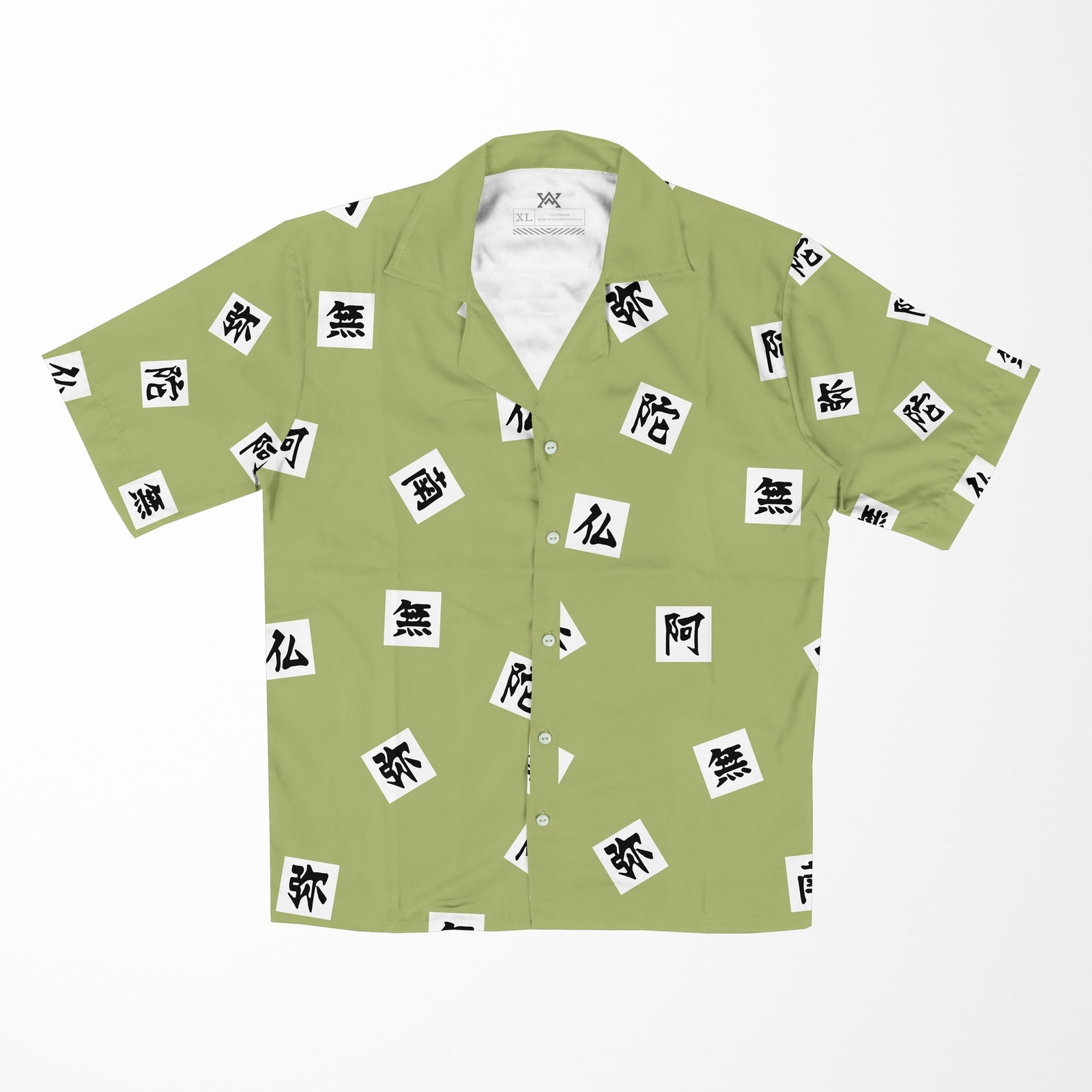 Stone Pillar Haori Pattern Inspired Demon Slaying Hawaiian Shirt