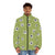 Stone Pillar Demon Kenji Pattern Puffer Jacket