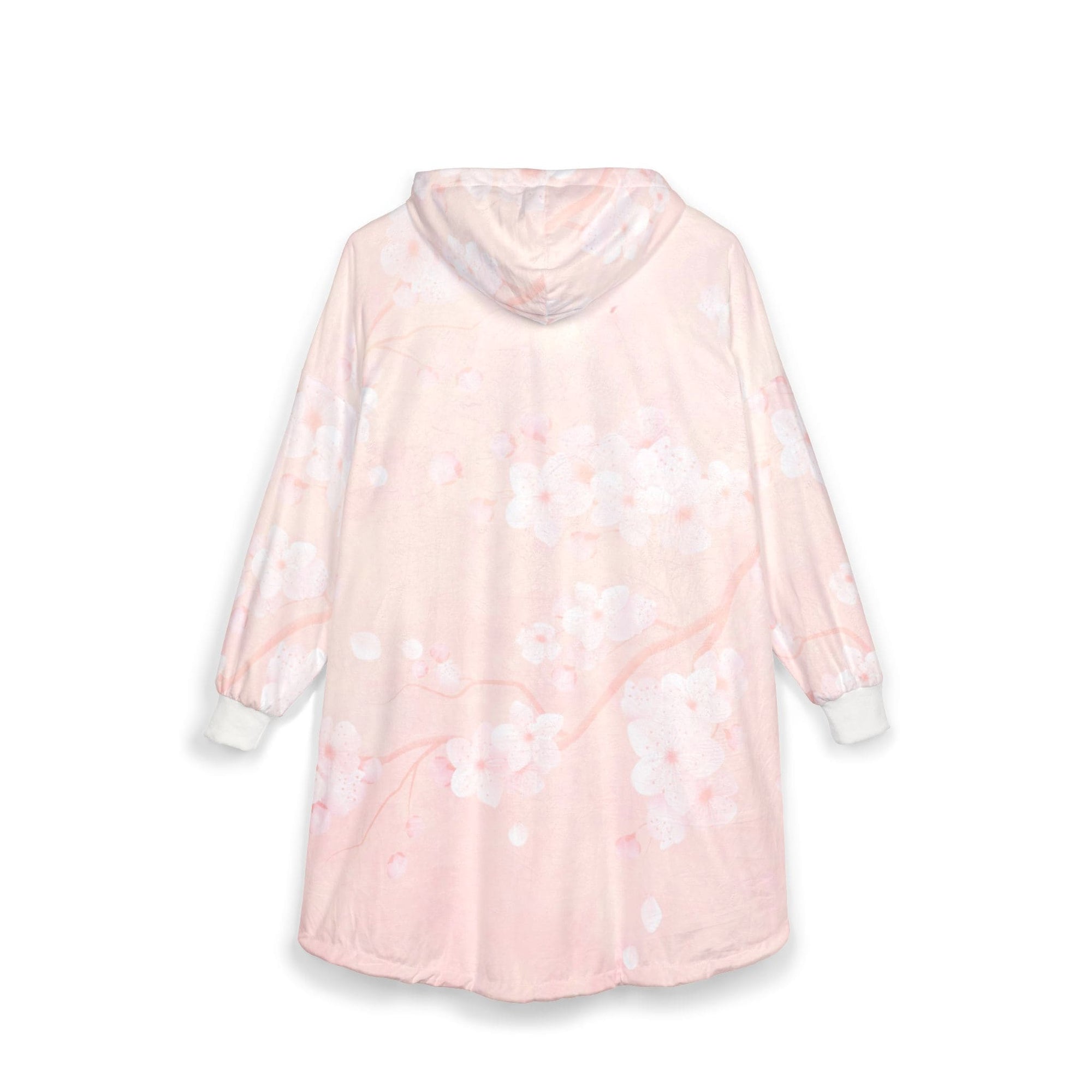 Half Demon Sakura Floral Blend Blanket Hoodie