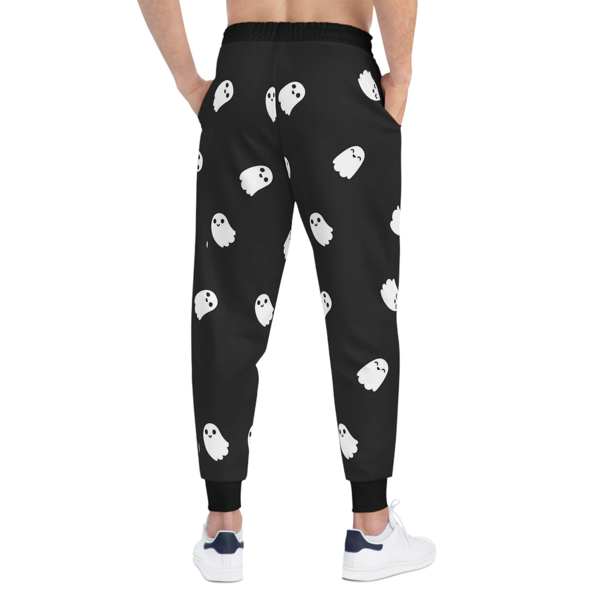 Halloween Ghosts All Over Brushed Sweatpants Joggers
