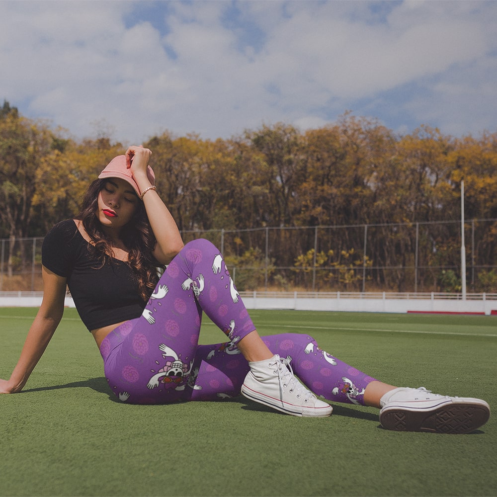 Hana Hana no Mi Robin OP Pattern Leggings