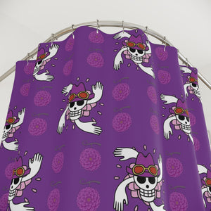 Hana Hana no Mi Robin Devil Fruit OP Shower Curtains