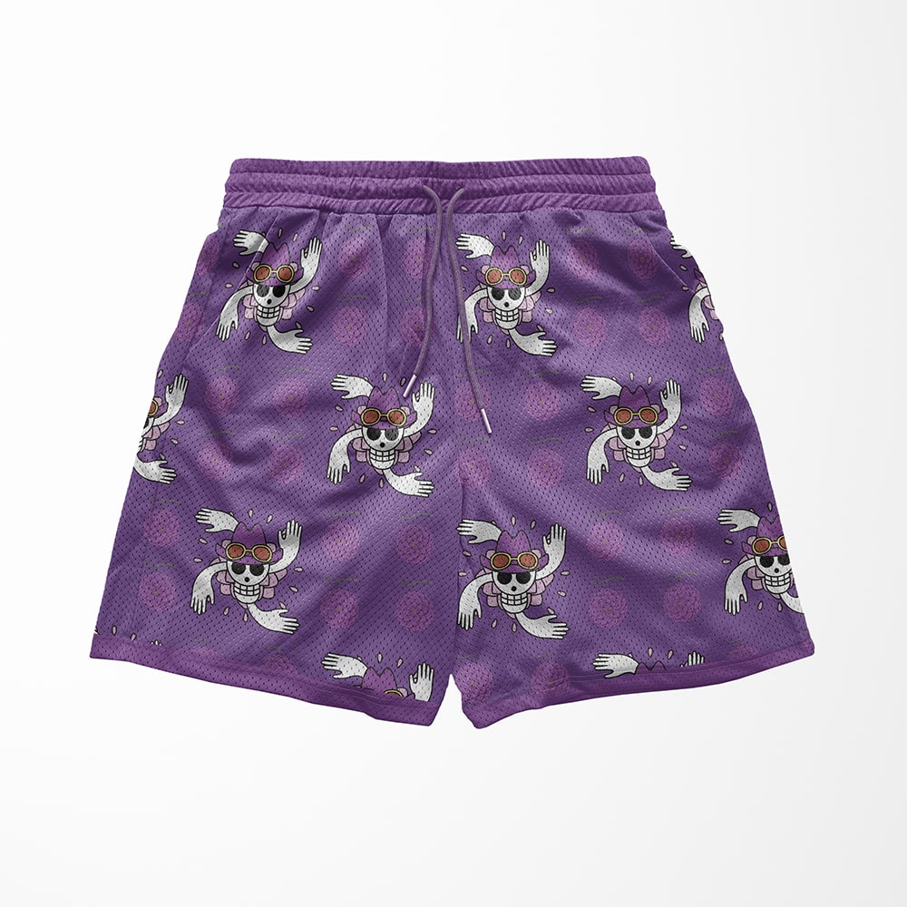 Hana Hana no Mi Robin Devil Fruit OP Mesh shorts