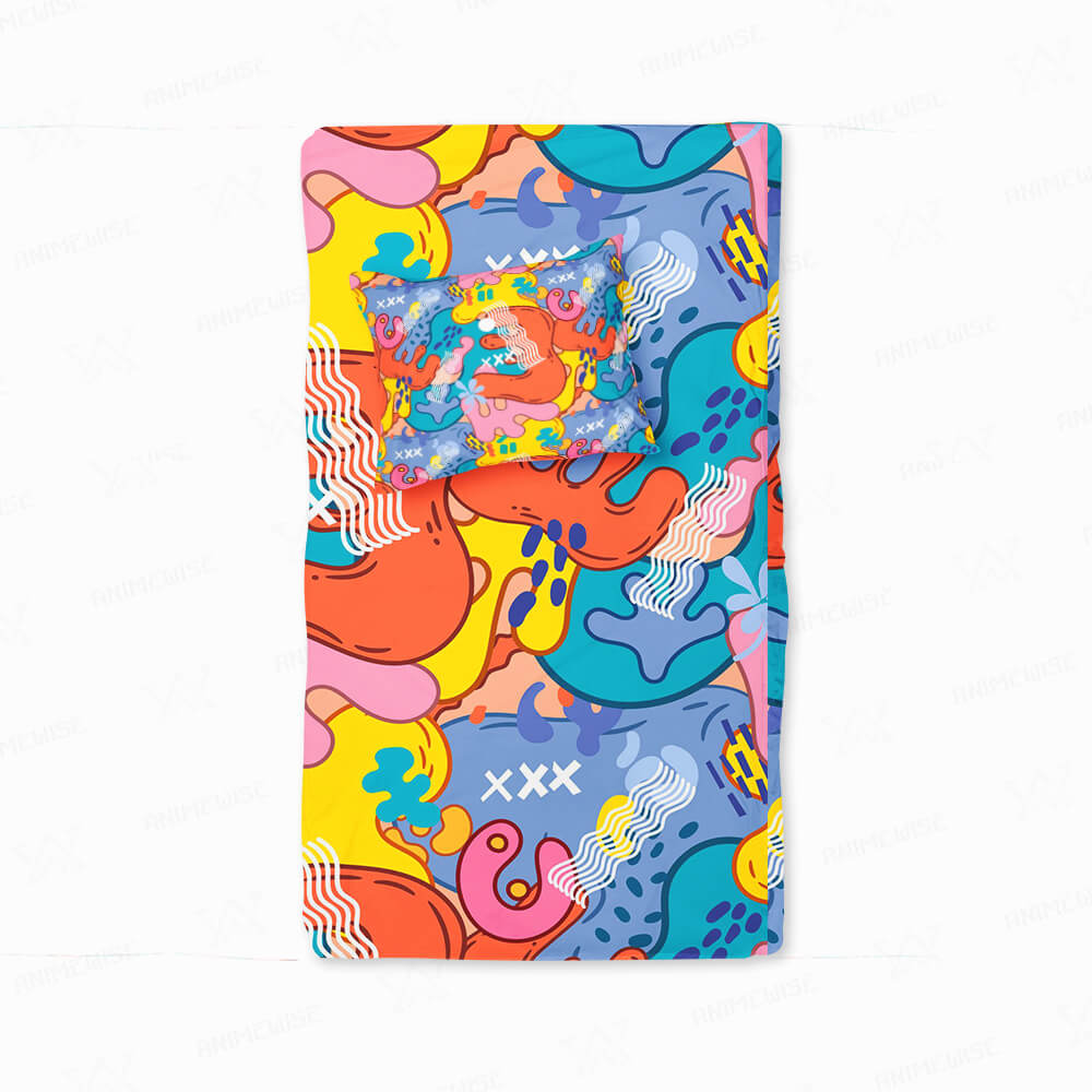 Harajuku Abstract Elemental Duvet Cover Bedding