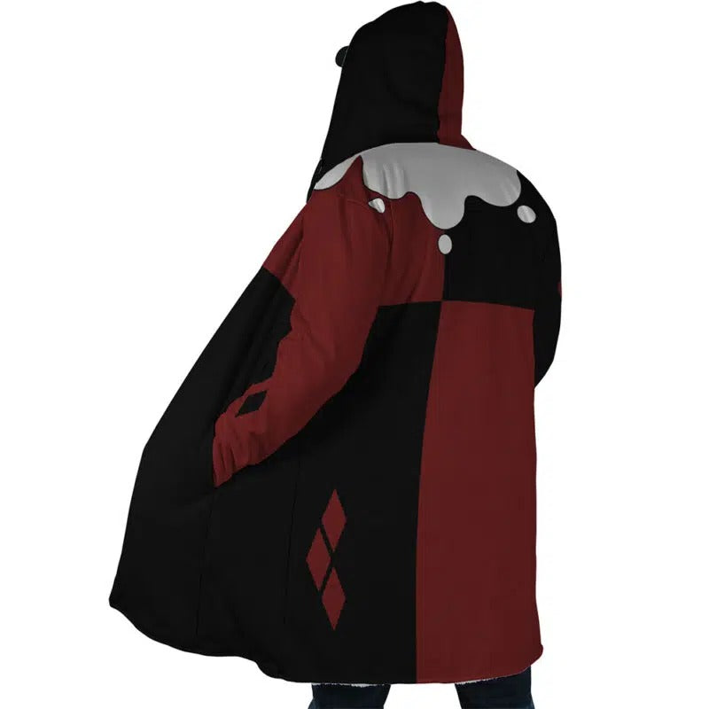 Harley Quinn Hooded Dream Cloak Coat
