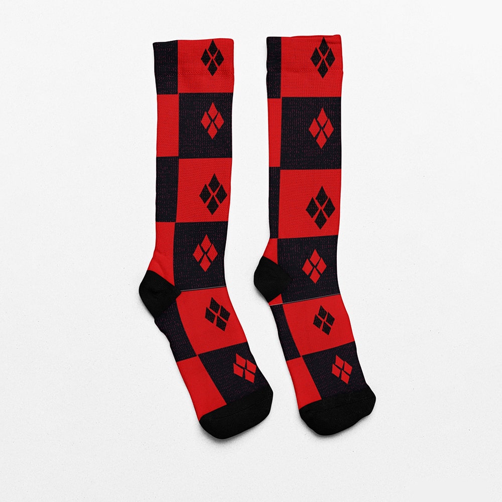 Poker Pattern Socks