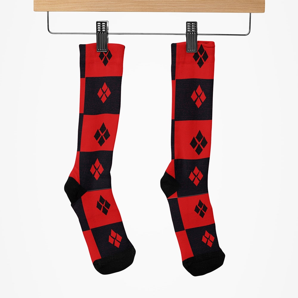 Poker Pattern Socks