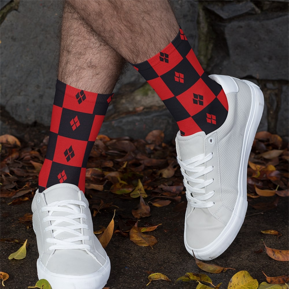 Poker Pattern Socks