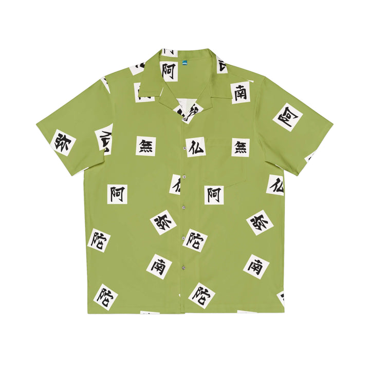 Stone Pillar Haori Pattern Inspired Demon Slaying Hawaiian Shirt