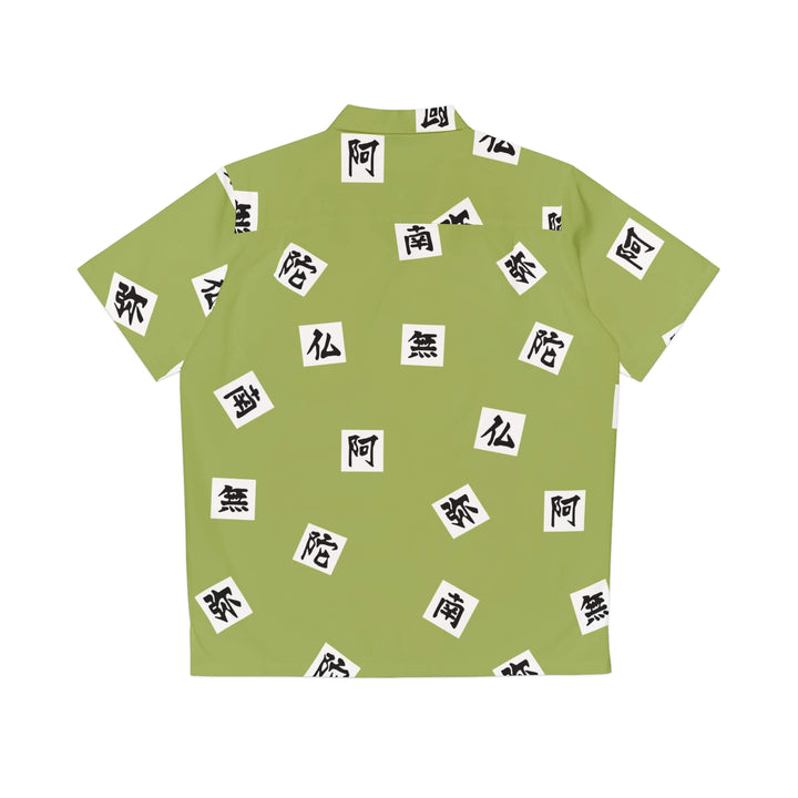 Stone Pillar Haori Pattern Inspired Demon Slaying Hawaiian Shirt