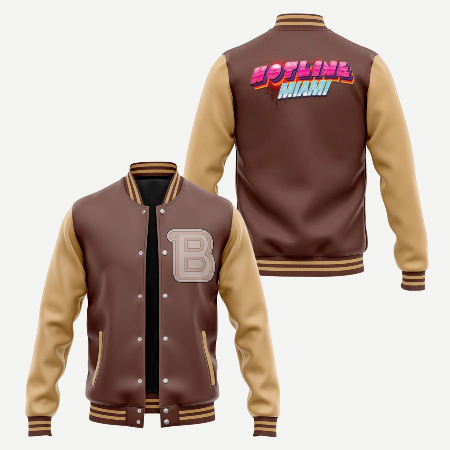Hotline Miami Varsity Jacket