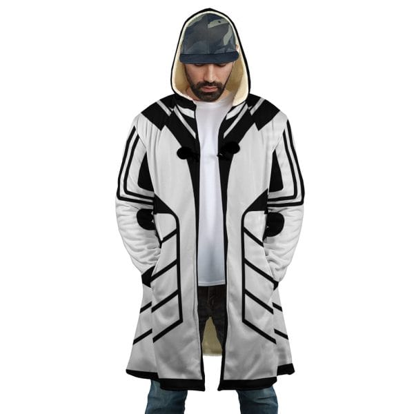 Fullbring Pattern Hooded Cloak Coat