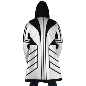 Fullbring Pattern Hooded Cloak Coat