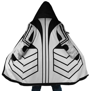 Fullbring Pattern Hooded Cloak Coat