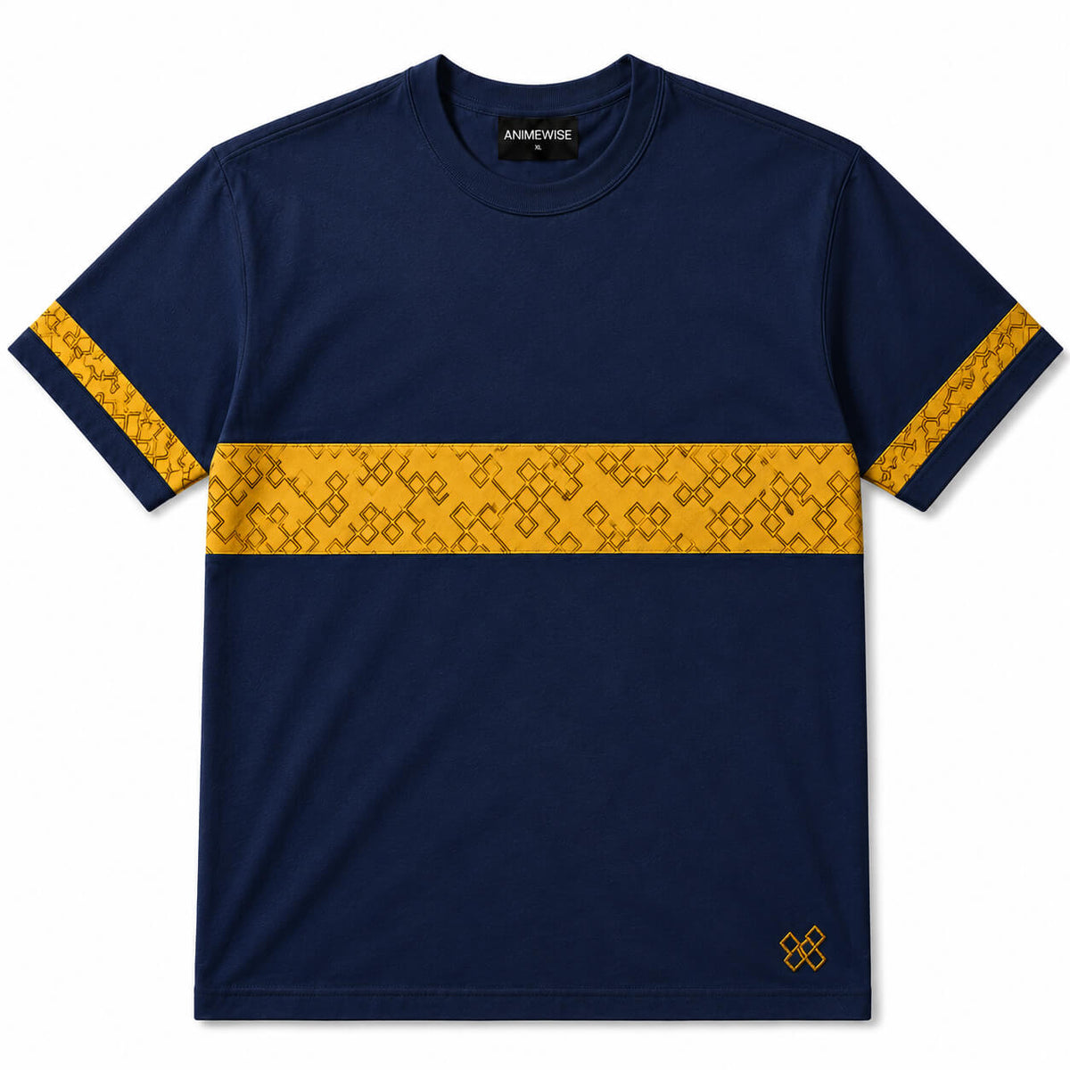 Imperial Gold Band Graphic All-Over Print T-Shirt