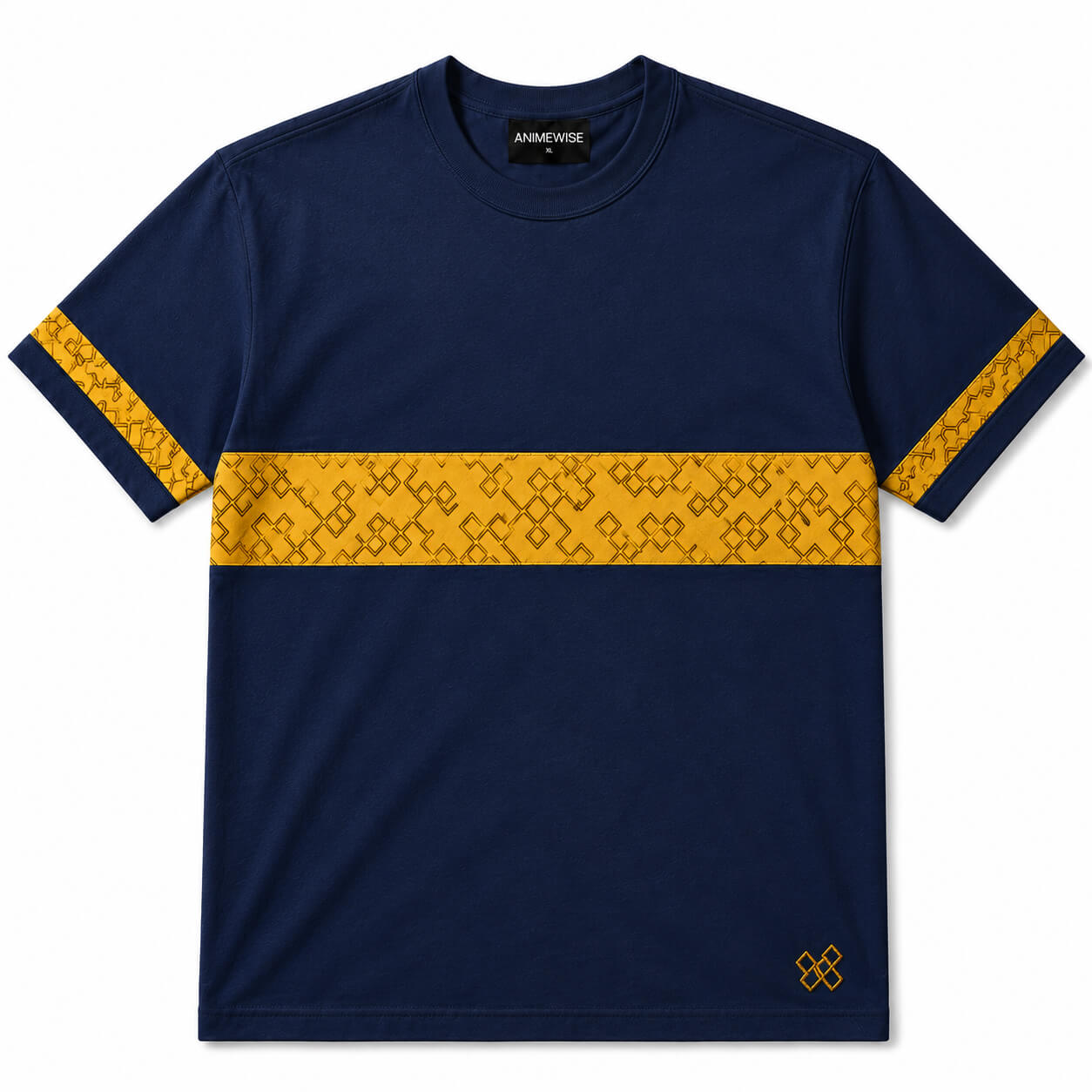Imperial Gold Band Graphic All-Over Print T-Shirt