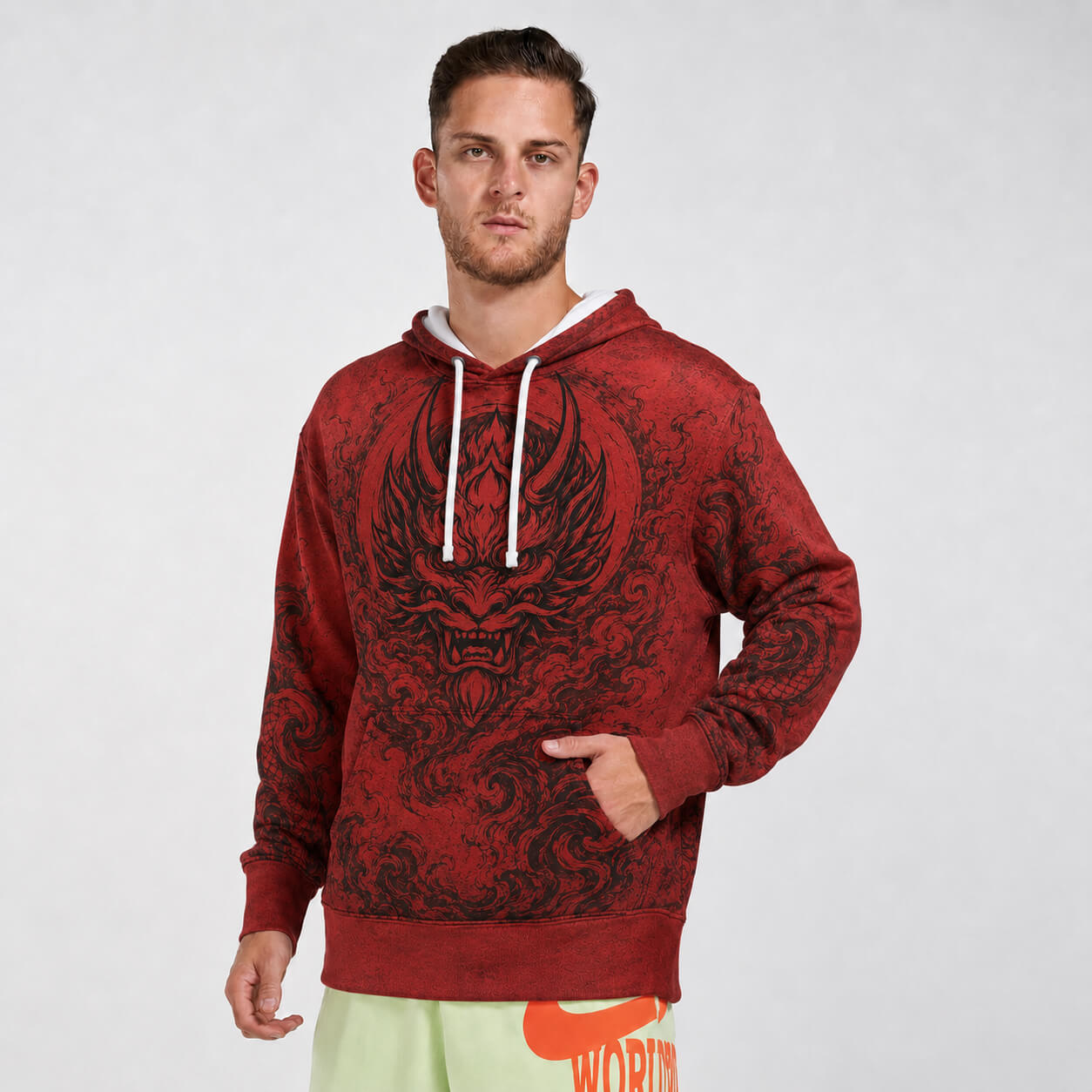 Infernal Dragon Graphic Hoodie