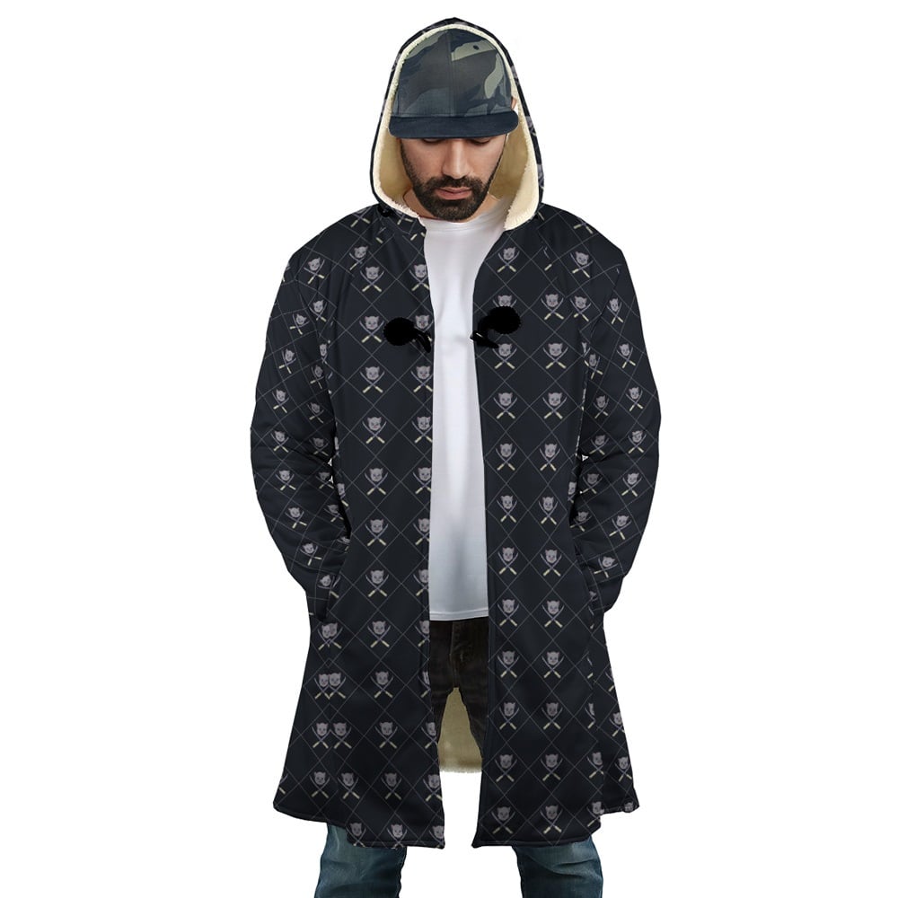 DS Inoske Hooded Cloak Coat