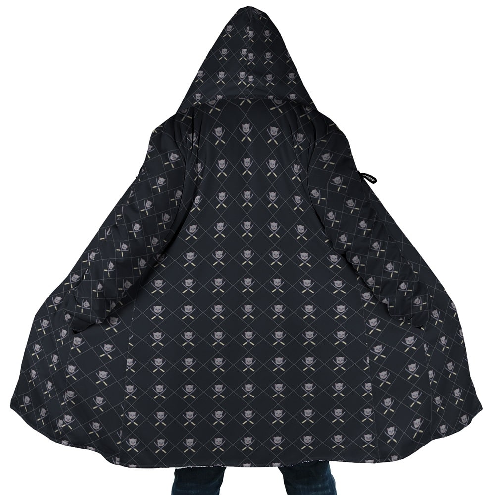 DS Inoske Hooded Cloak Coat