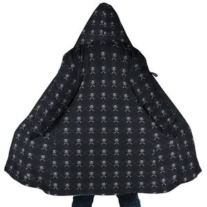 Inoko Demon slaying Pattern Hooded Cloak Coat