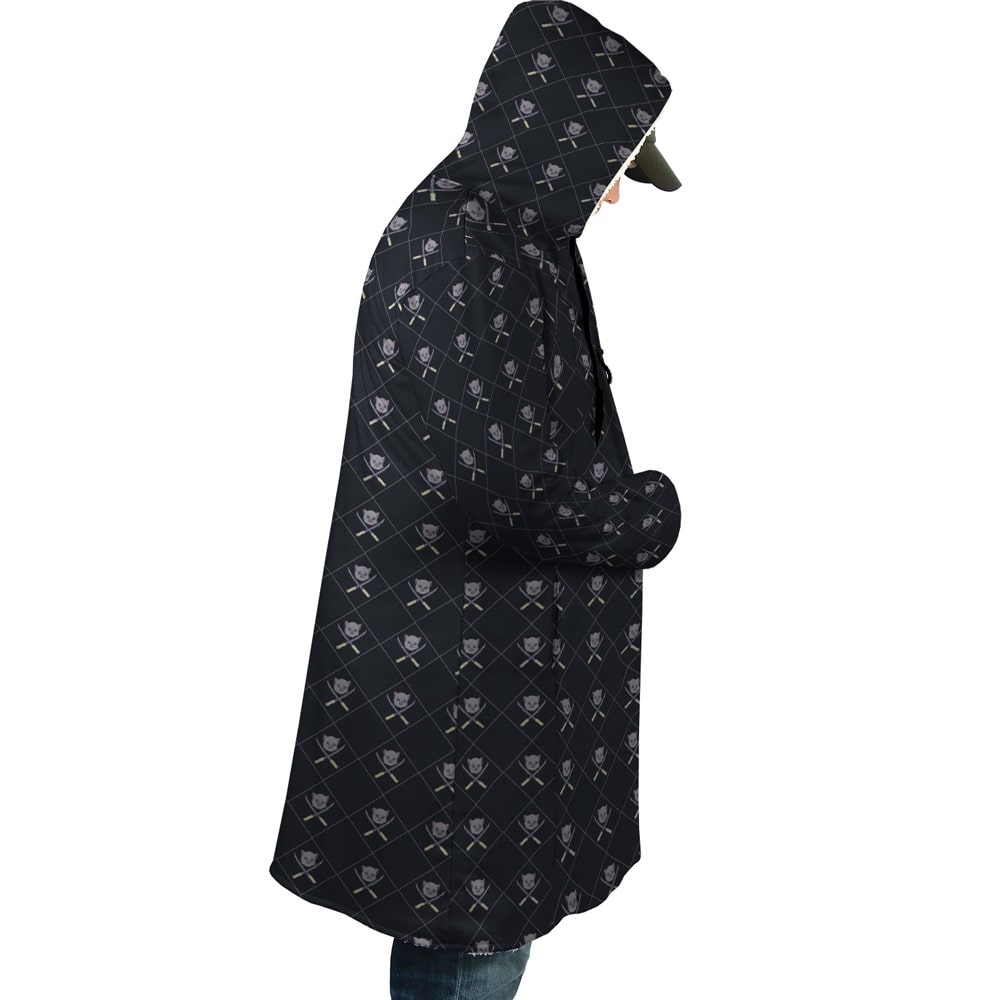 DS Inoske Hooded Cloak Coat
