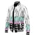 Insect Pillar- Butterfly Pattern Baseball Jacket