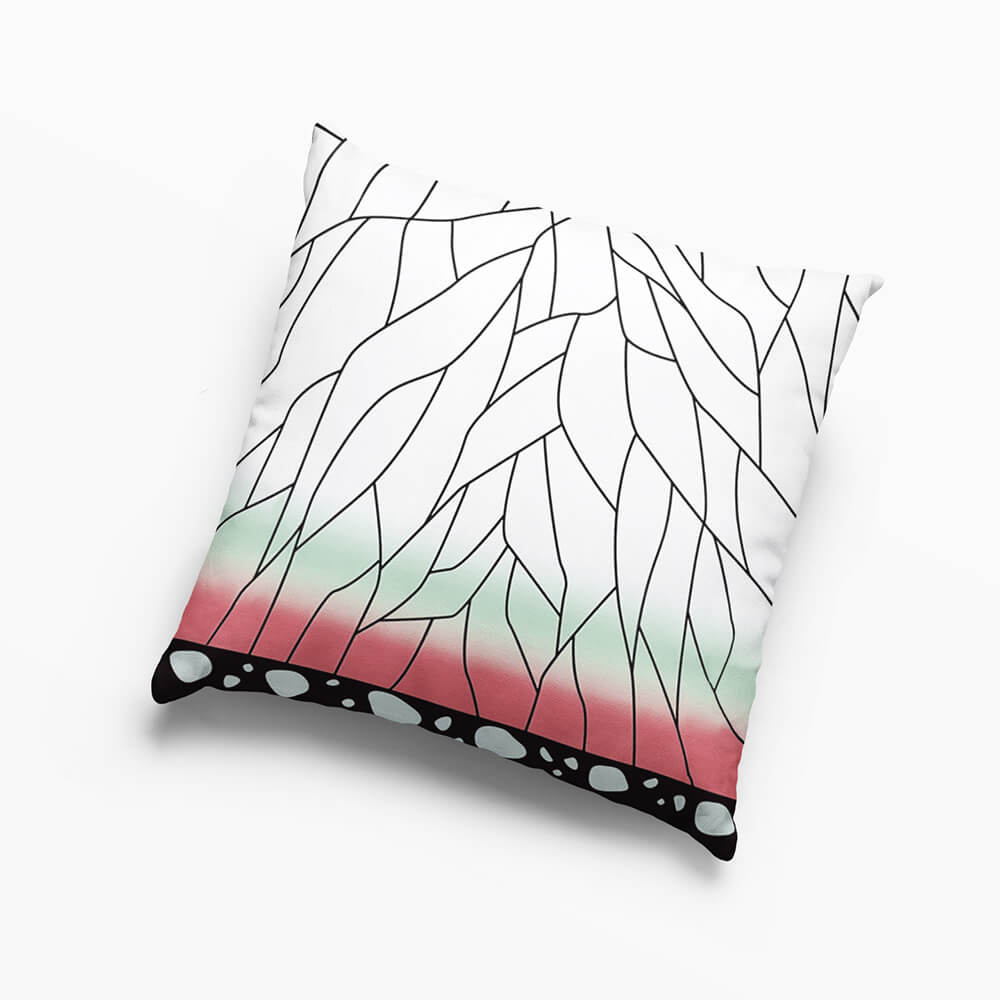 Insect Pillar Butterfly Pattern Anime Throw Pillow