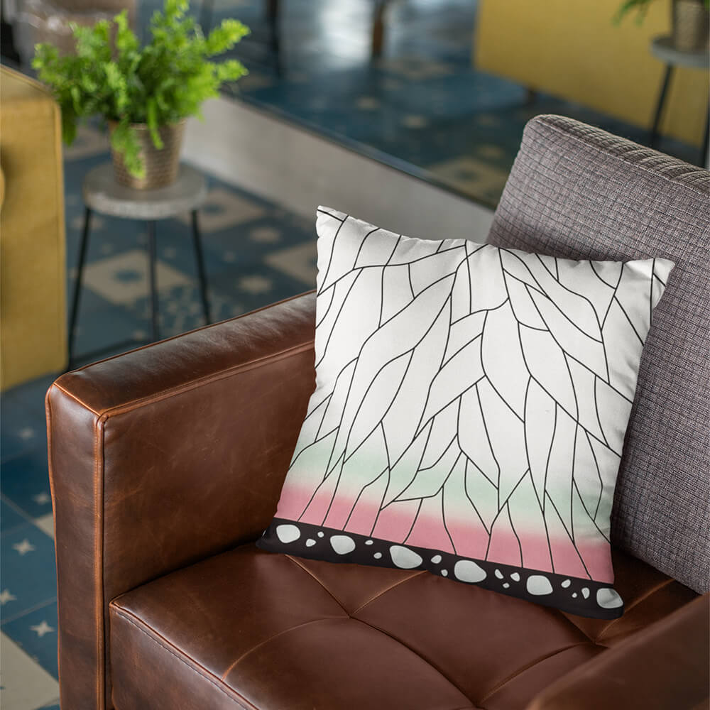 Insect Pillar Butterfly Pattern Anime Throw Pillow