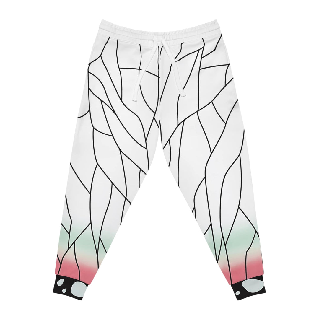 Insect Pillar Butterfly Pattern Sweatpants Joggers