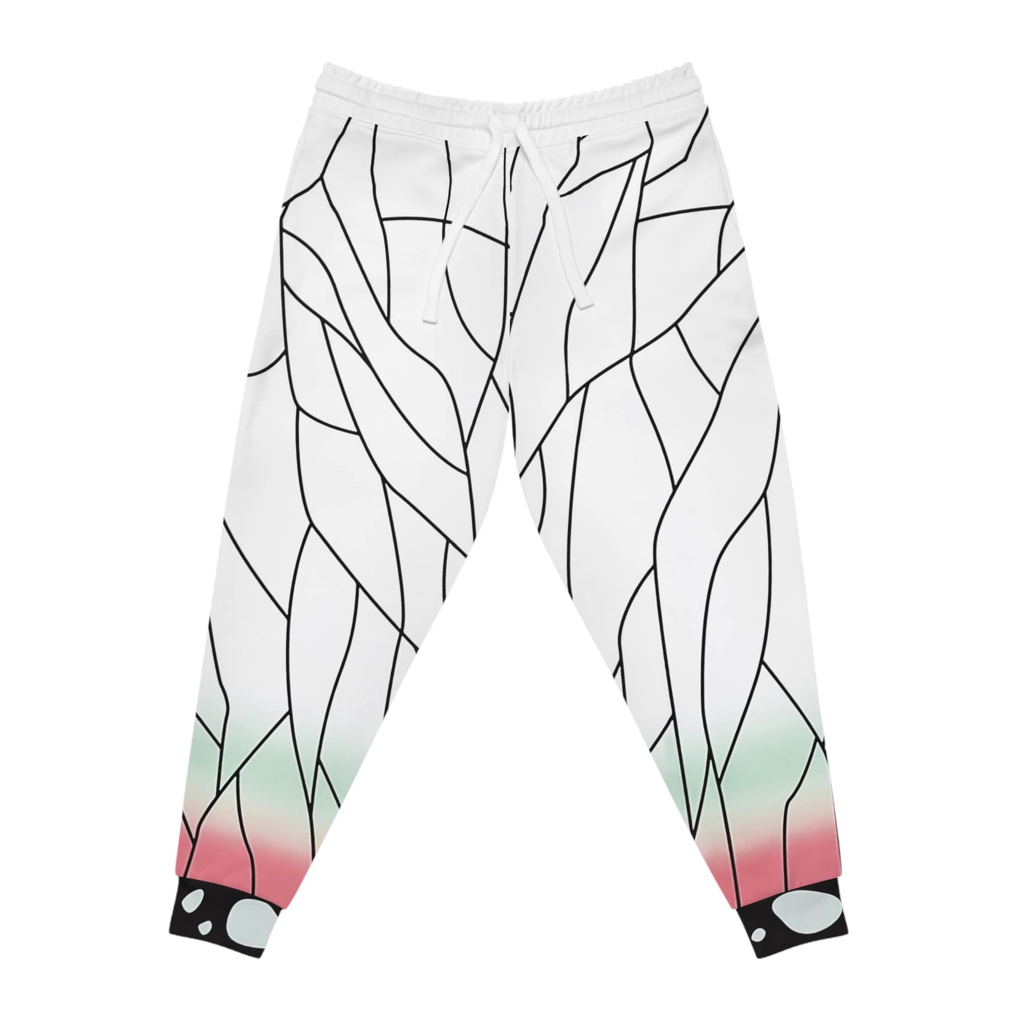 Insect Pillar Butterfly Pattern Sweatpants Joggers